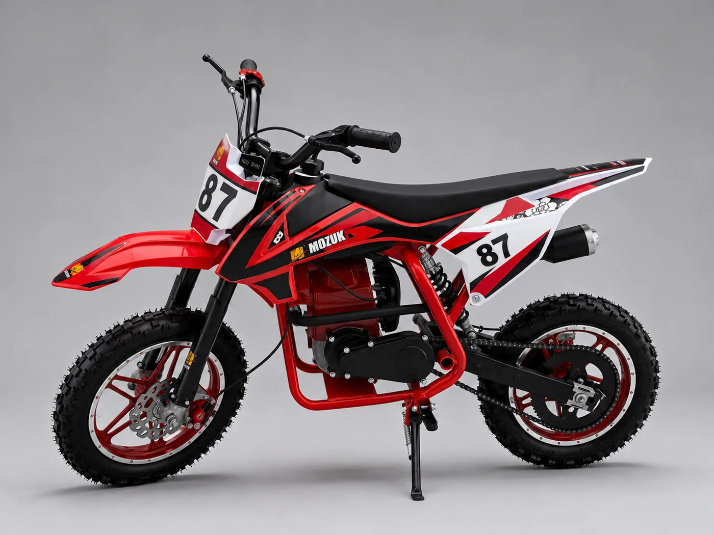 49cc 4-Stroke Electric-Start Kids Dirt Bike view 2