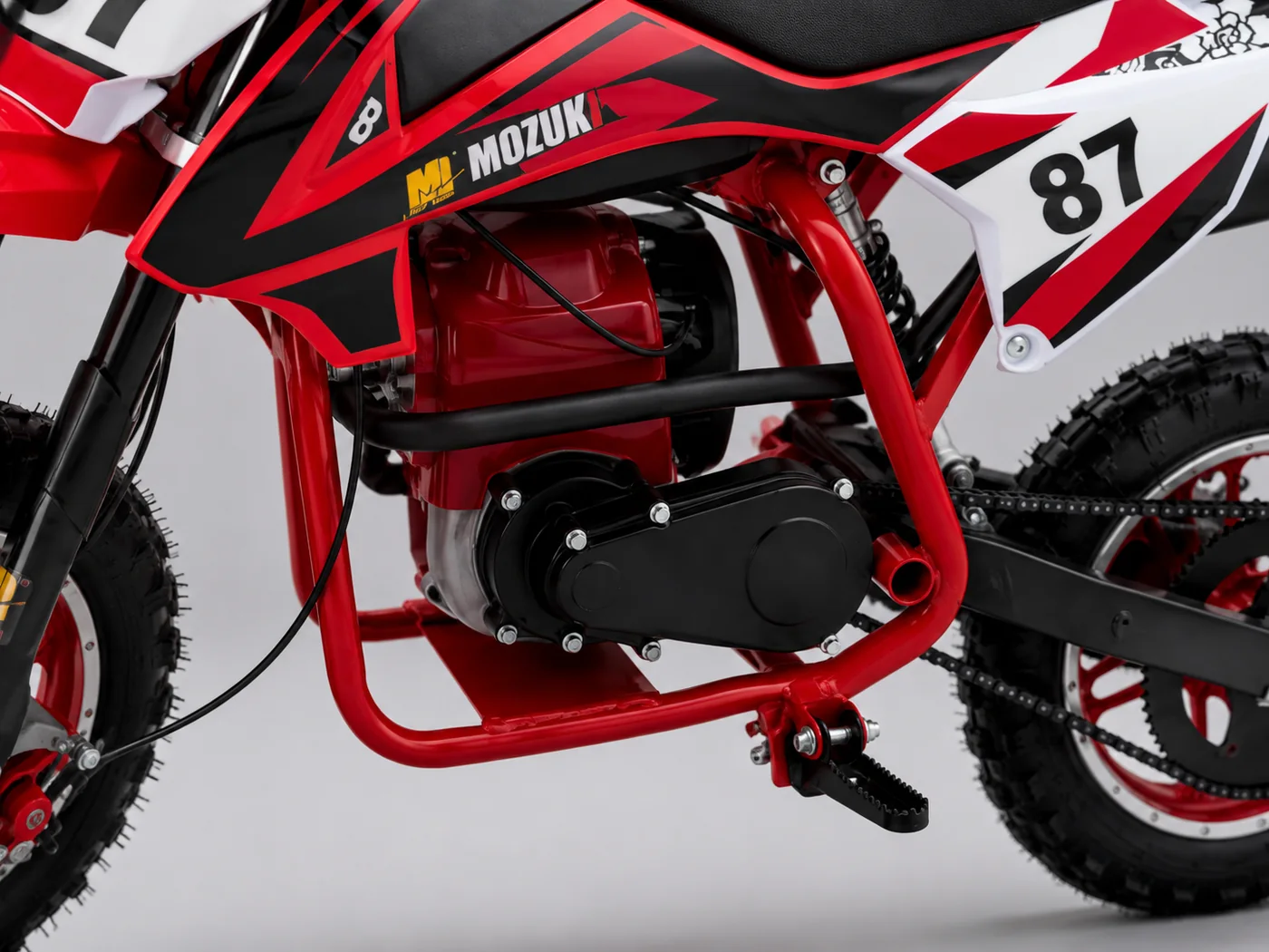 49cc 4-Stroke Electric-Start Kids Dirt Bike view 4