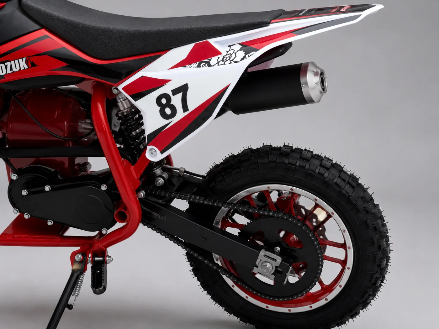 49cc 4-Stroke Electric-Start Kids Dirt Bike view 5