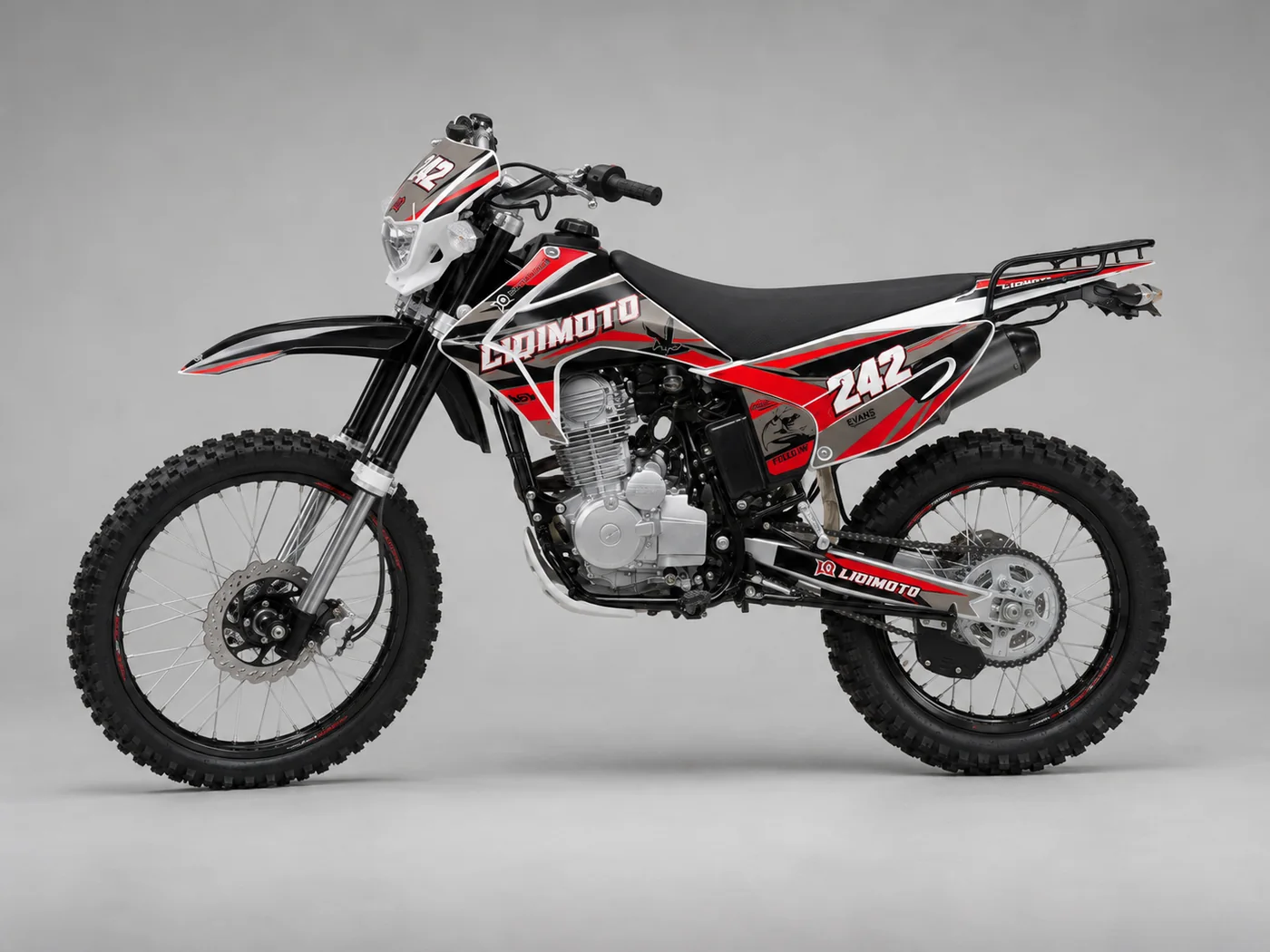 250-Class Full-Size Dirt Bike view 2